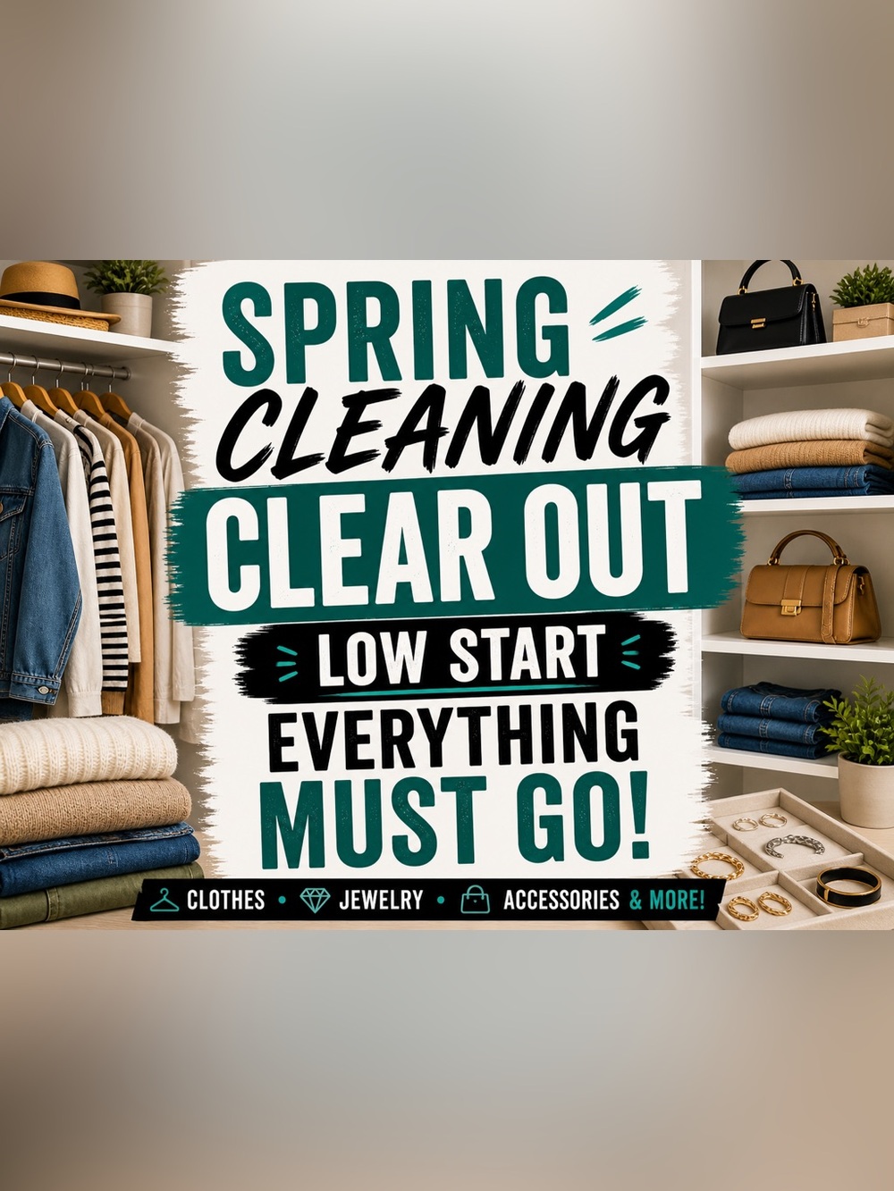 Closet clean out!